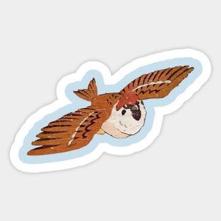 Bird Demon Slayer Sticker